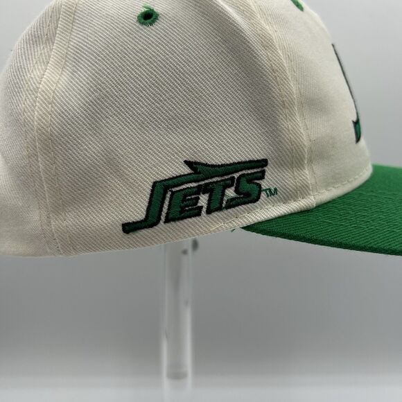 Vintage New York Jets Sports Specialties Script The Twill Snapback Cap Hat - Picture 3 of 12